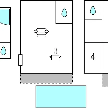 Casa Fronte Mare A Con Sauna *